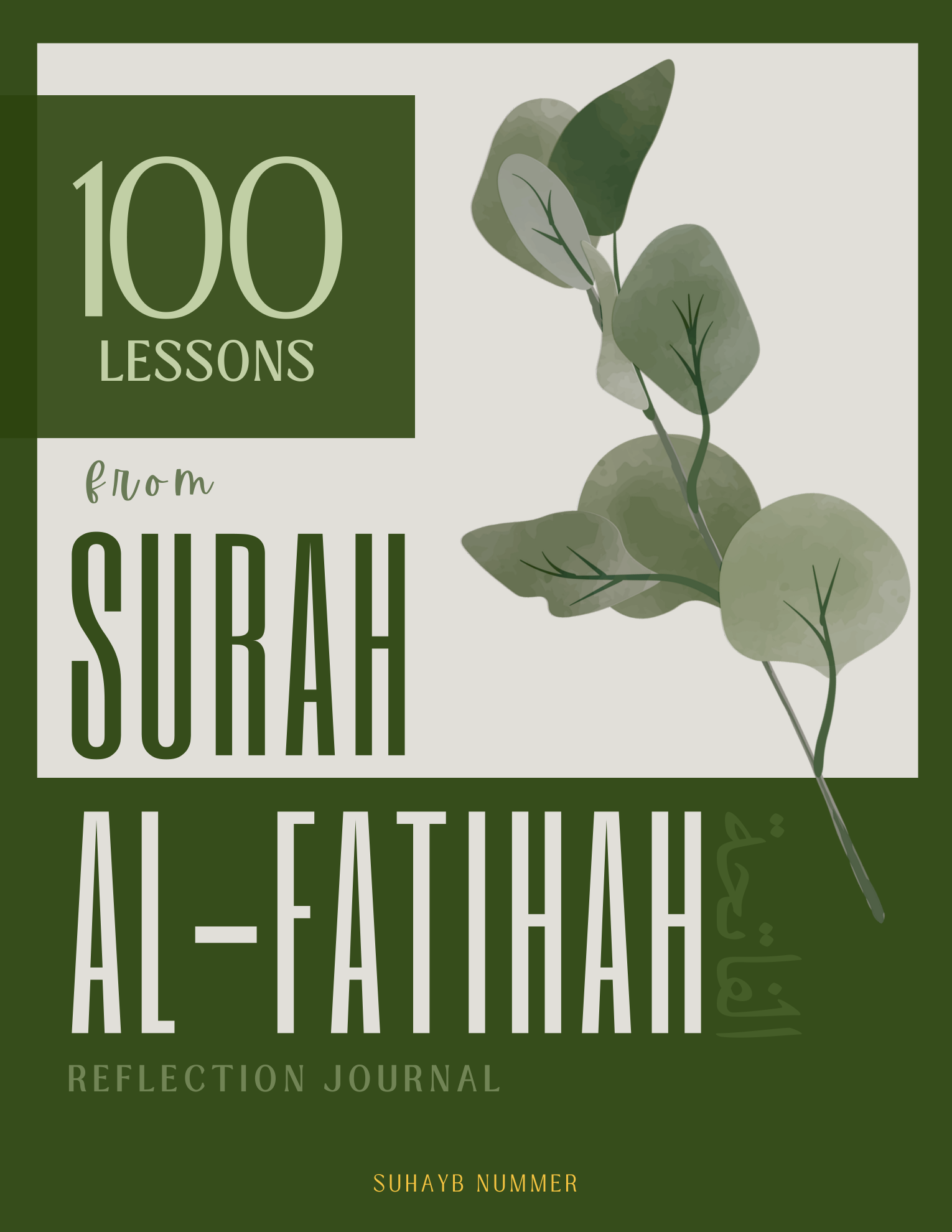 Cover of 100 Lessons from Surah Al-Fatihah